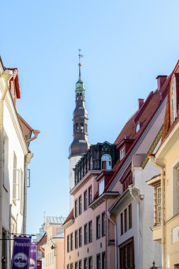 Tarihi merkezinde, Tallinn, Estonya
