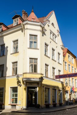 Tarihi merkezinde, Tallinn, Estonya