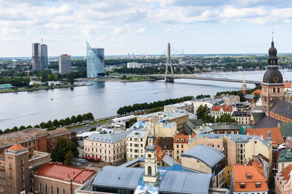 Arkitekturen i riga, Lettland — Stockfoto