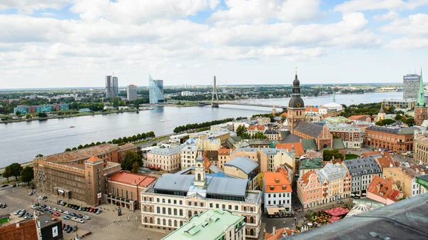 Arkitekturen i riga, Lettland — Stockfoto