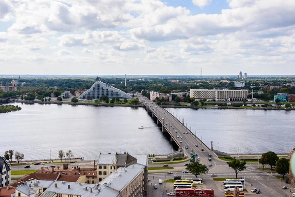 Architektur der Riga, Lettland — Stockfoto