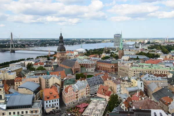 Arkitekturen i riga, Lettland — Stockfoto