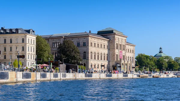 Architektura v centru Stockholmu, Švédsko — Stock fotografie