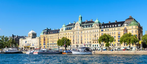 Architektura v centru Stockholmu, Švédsko — Stock fotografie