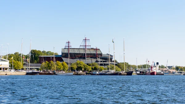 Архитектура в центре Стокгольма — стоковое фото