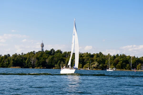 Arkitekturen i centrum av Stockholm, Sverige — Stockfoto