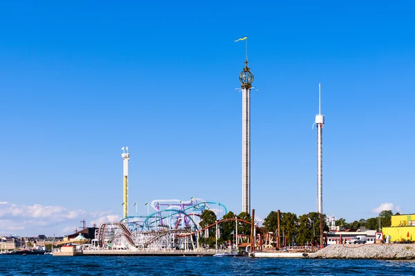 Architectuur in het centrum van Stockholm, Zweden — Stockfoto