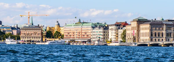 Architektura v centru Stockholmu, Švédsko — Stock fotografie