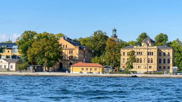 Αρχιτεκτονική στο κέντρο της Στοκχόλμης, Σουηδία — Φωτογραφία Αρχείου