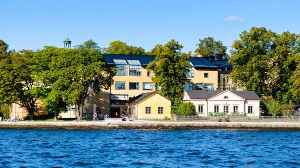 Architektura v centru Stockholmu, Švédsko — Stock fotografie
