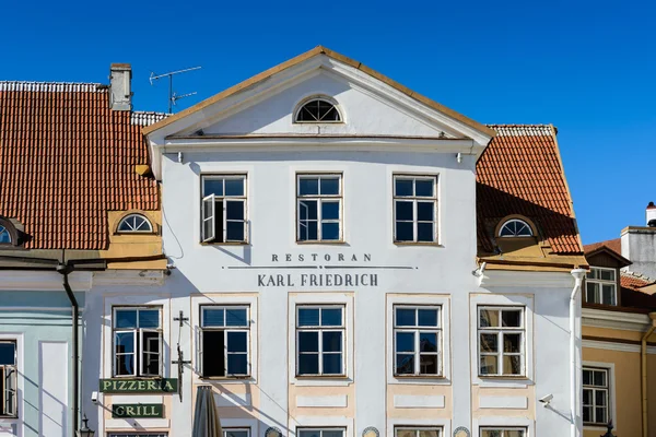 Centro histórico de Tallin, Estonia — Foto de Stock