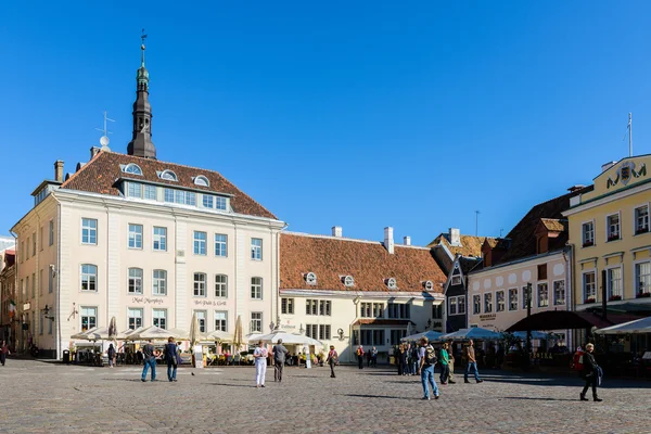 Historyczne centrum miasta Tallinn, Estonia — Zdjęcie stockowe