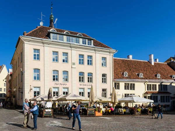 Historyczne centrum miasta Tallinn, Estonia — Zdjęcie stockowe