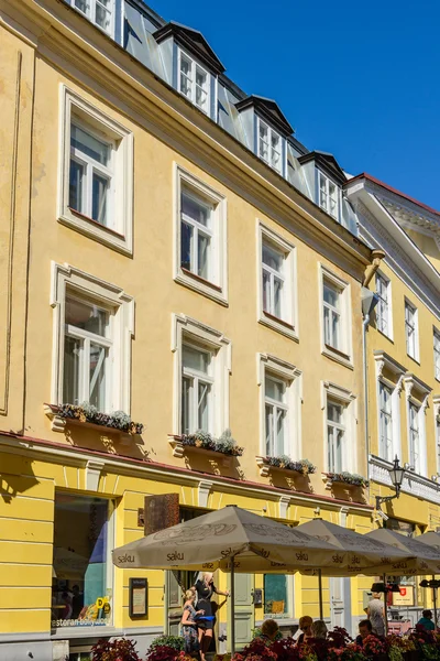 Historyczne centrum miasta Tallinn, Estonia — Zdjęcie stockowe