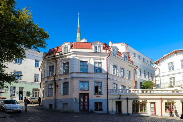 Centro histórico de Tallin, Estonia — Foto de Stock