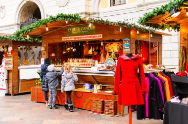 Lugano, İsviçre'de Noel
