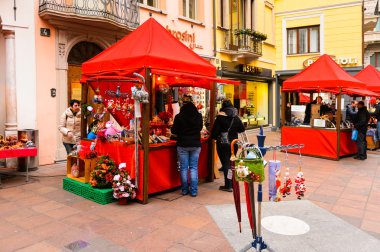 Lugano, İsviçre'de Noel