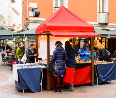 Lugano, İsviçre'de Noel