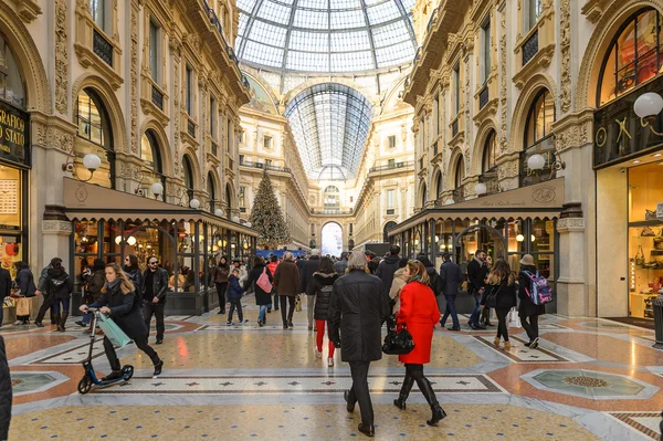 Галерея vittorio emanuele II — стокове фото