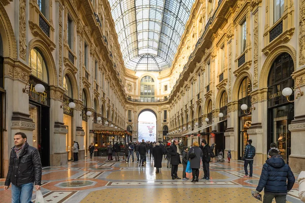 Galleria Vittorio Emanuele II — Stock Photo, Image