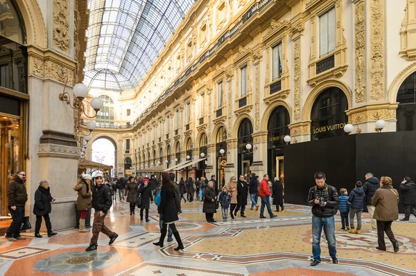 Galleria vittorio emanuele ya — Foto de Stock