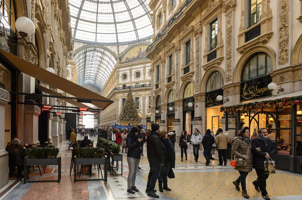 Galeria vittorio emanuele ii — Stockfoto