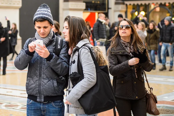 Galleria Vittorio Emanuele II — Stock Photo, Image