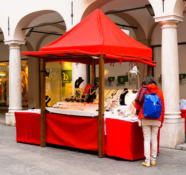 Jul i Lugano, Schweiz — Stockfoto