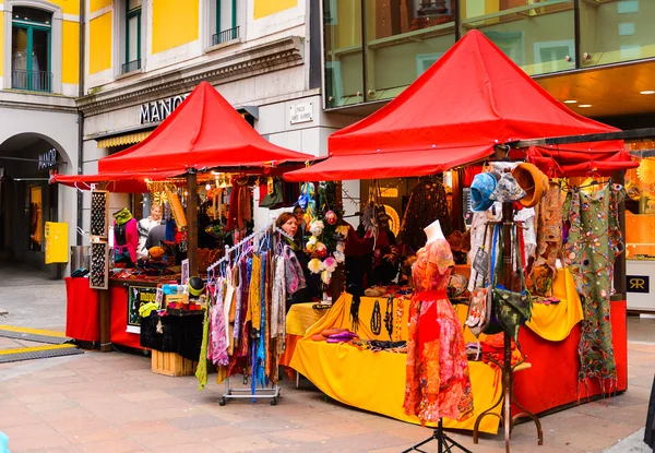 Jul i Lugano, Schweiz — Stockfoto