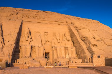 The Great Temple of Abu Simbel, Egypt clipart