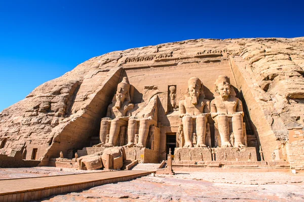 Abu simbel, Egypte — Stockfoto