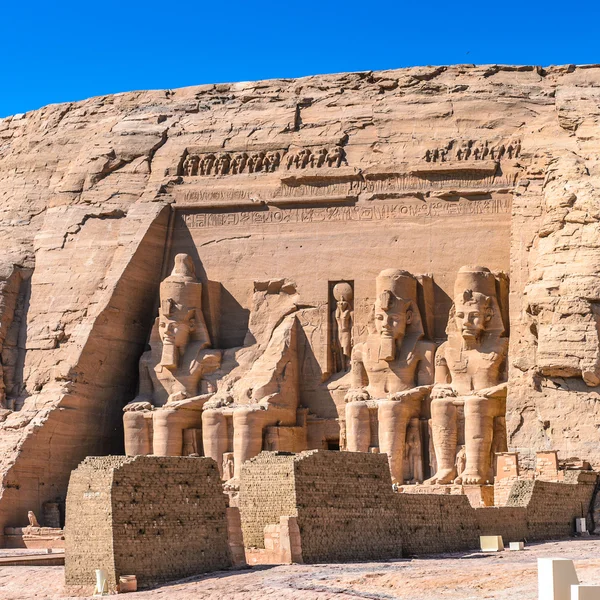 Abu simbel, Egypte — Stockfoto