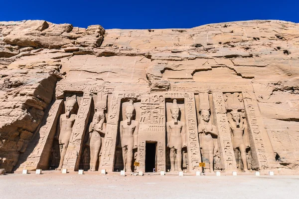 A nagy templom, abu Szimbel, Egyiptom — Stock Fotó