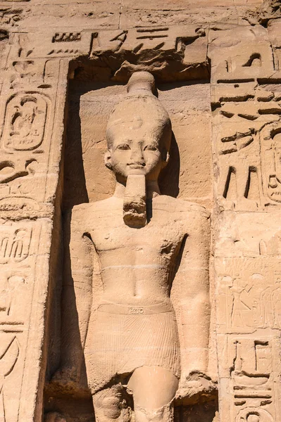 Det stora templet i abu simbel, Egypten — Stockfoto