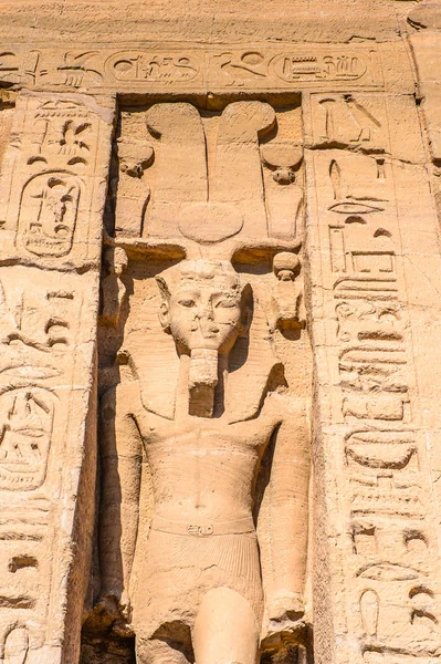 O Grande Templo de Abu Simbel, Egito — Fotografia de Stock