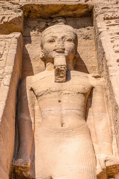 O Grande Templo de Abu Simbel, Egito — Fotografia de Stock