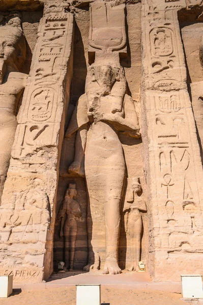 El Gran Templo de Abu Simbel, Egipto — Foto de Stock