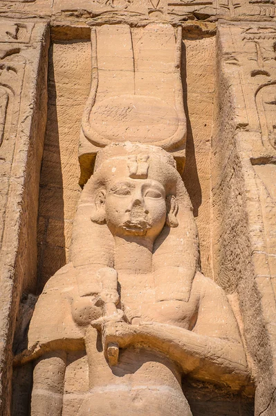 Det stora templet i abu simbel, Egypten — Stockfoto