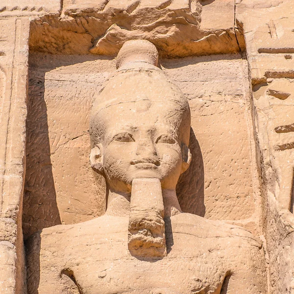 O Grande Templo de Abu Simbel, Egito — Fotografia de Stock