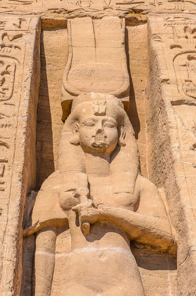 O Grande Templo de Abu Simbel, Egito — Fotografia de Stock