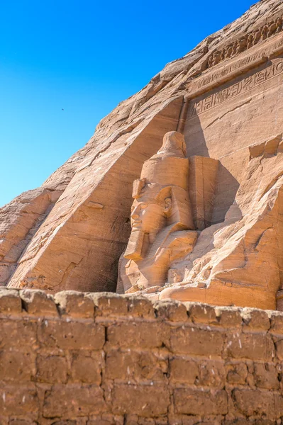 De grote tempel van abu simbel, Egypte — Stockfoto