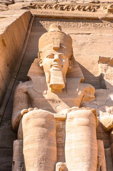 De grote tempel van abu simbel, Egypte — Stockfoto