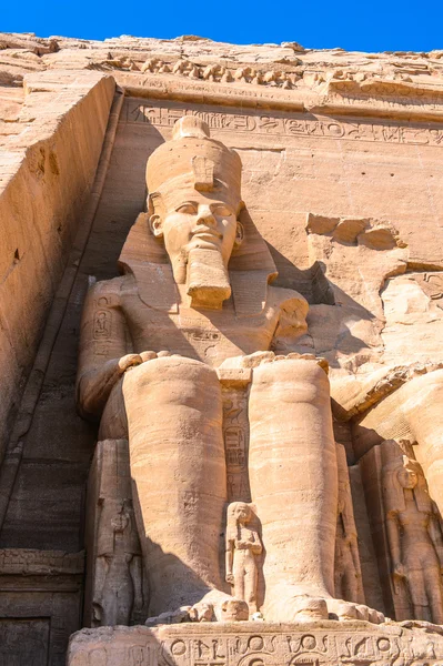 Büyük Tapınağı, abu simbel, Mısır — Stok fotoğraf