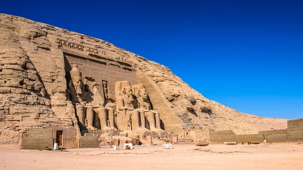 Το μεγάλο ναό του Αμπού Σιμπέλ, Αίγυπτος — Φωτογραφία Αρχείου