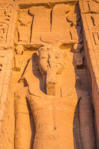 O Grande Templo de Abu Simbel, Egito — Fotografia de Stock