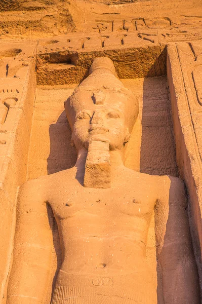 O Grande Templo de Abu Simbel, Egito — Fotografia de Stock