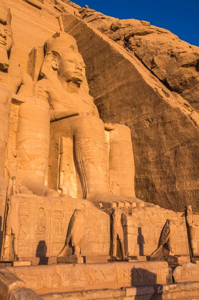 De grote tempel van abu simbel, Egypte — Stockfoto