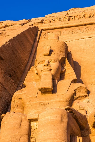 De grote tempel van abu simbel, Egypte — Stockfoto