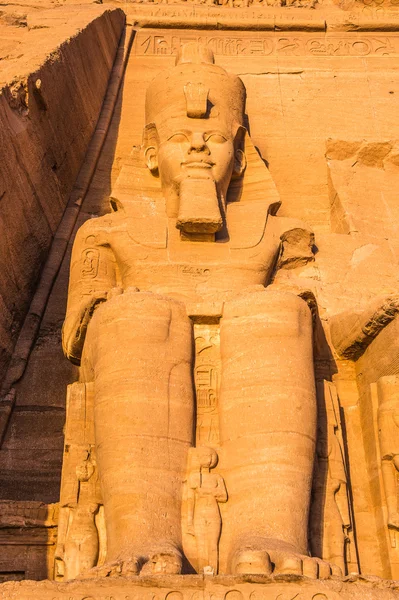 De grote tempel van abu simbel, Egypte — Stockfoto