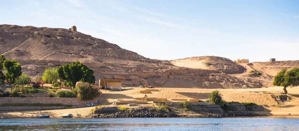 在埃及尼罗河的性质 — 图库照片
